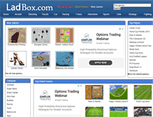 Tablet Screenshot of ladbox.com